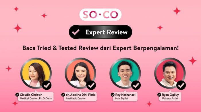 Review kerja di sociolla
