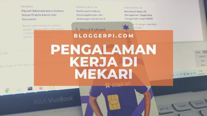 Review kerja di mekari