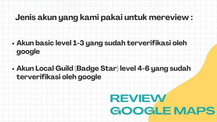 Kerja review google maps