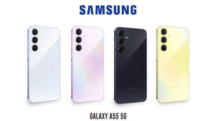 Samsung Galaxy A55 live images reveal triple-camera setup, Key Island ... Samsung galaxy a55