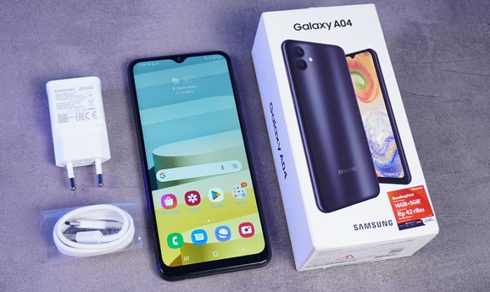Review Samsung Galaxy A04, Hp 1 Jutaan Fitur 3 Jutaan | Pricebook Samsung galaxy a04