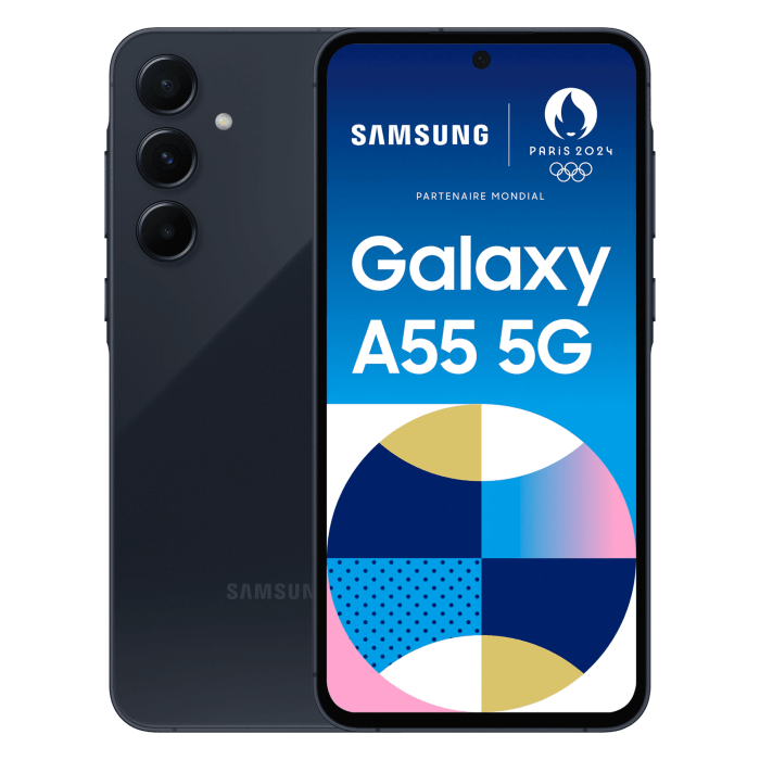 Achat Galaxy A55 5G Bleu Nuit 256 Go | Samsung France Samsung galaxy a55 5g 256 gb